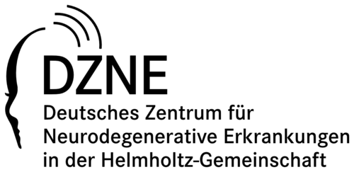 Logo of DZNE, the German Center for Neurodegenerative Diseases (Deutsches Zentrum für Neurodegenerative Erkrankungen e. V.)