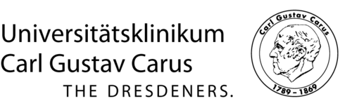 Logo of the University Hospital (Universitätsklinikum) Carl Gustav Carus Dresden