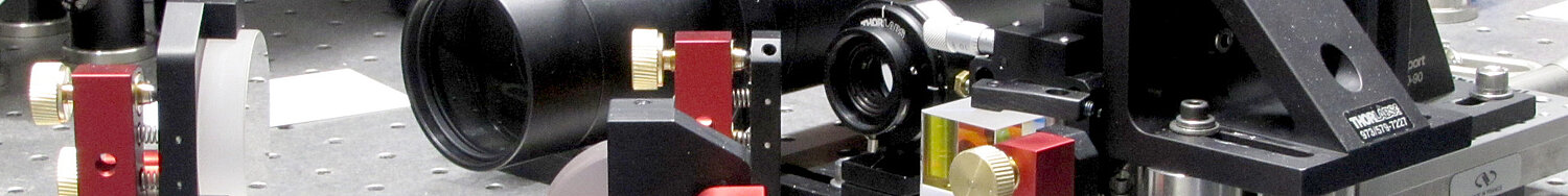 Optical setup of a custom build iSCAT (Interferometric scattering) microscope